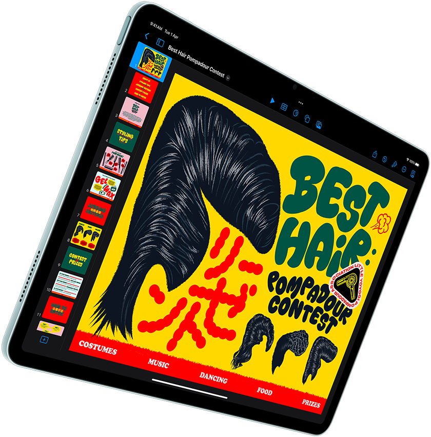 Blue iPad Air