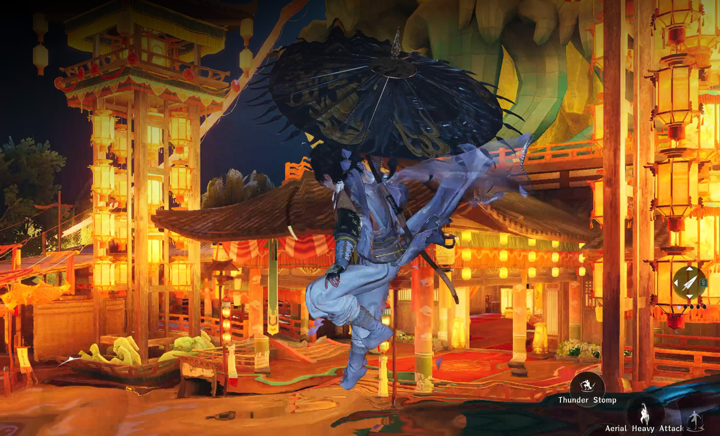 Imagen del videojuego de acción Where Winds Meet