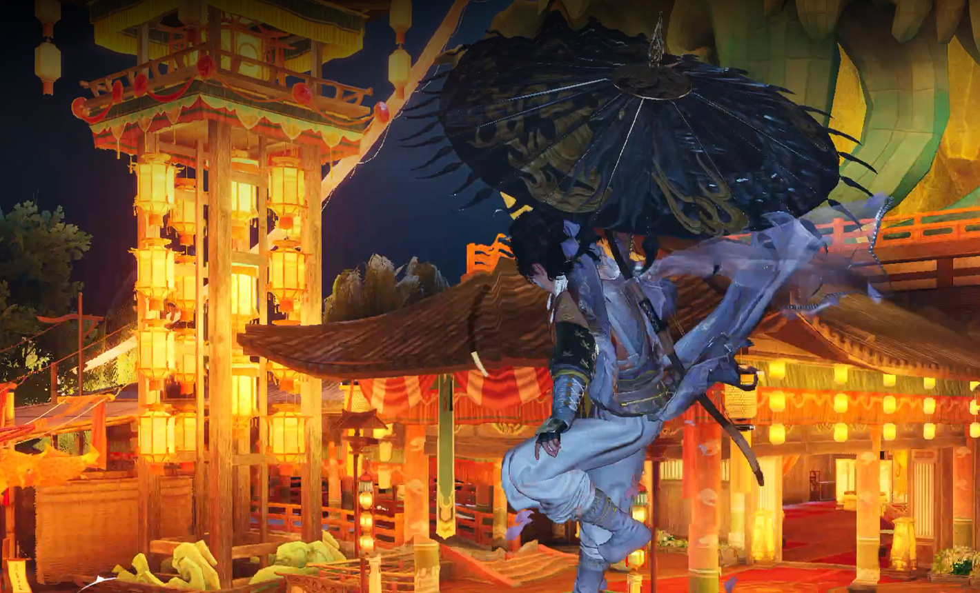 Una scena del videogioco d’azione Where Winds Meet