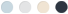 Disponibile nei colori celeste, argento, galassia e mezzanotte